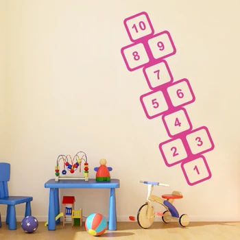 1-10 skaičius vaikų žaidimo, mokymosi sienų lipdukai vaikų kambario darželio namo vaikų kambario dekoravimo lipdukai,dekoras freskomis