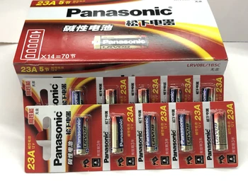 100vnt/daug Panasonic A23 23A 12V Ultra Alkaline Baterijos Signalas Nuotolinio Valdymo Automobilio Raktus Doorbell kitos Baterijos