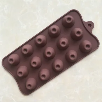 15 ertmės Cilindro formos diržas Šokolado pelėsių Ledo gabalėlis Torto Dekoravimo Priemonės Silikono Formos Minkštas pelėsių Slapukas pelėsių 14068