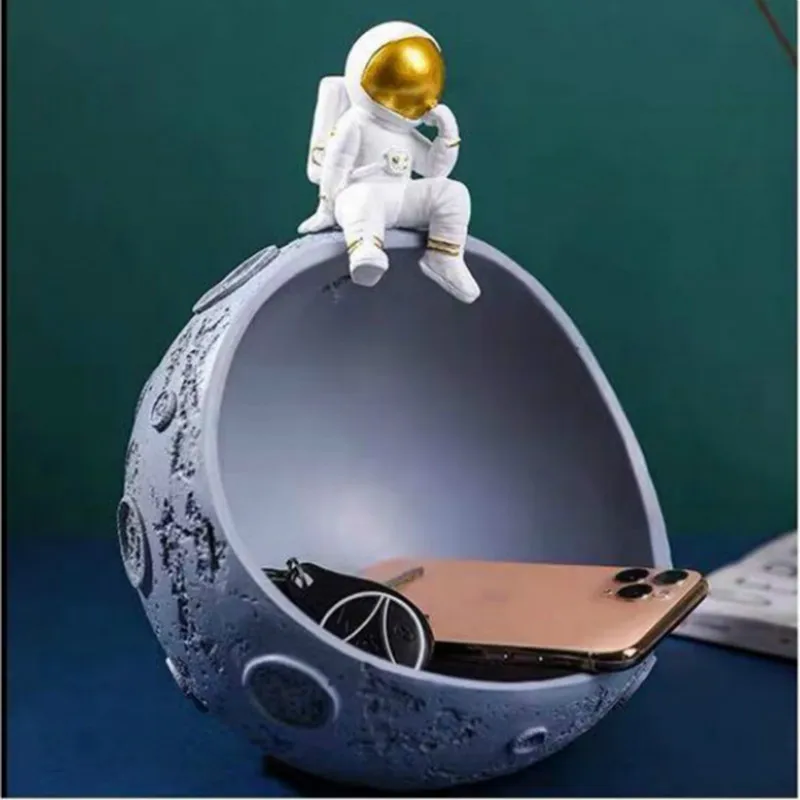 Laikymo Dėklas Šviesos Prabanga Figūrėlės Astronautas Įėjimo Klavišą Vaisių, Džiovintų Vaisių Kompotas Vaikų Kambarys Kambarį Apdaila 0