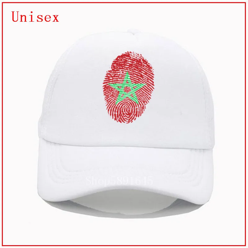 Marokas Vėliavos pirštų Atspaudų Siuvinėjimas Medvilnės Skrybėlę Vyrų, Moterų Beisbolo kepuraitę Hip-Hop Skrybėlių Mados Tėtis, Skrybėlės Vasarinės Medvilnės kepurės 0