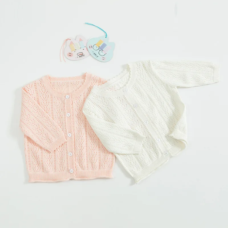 Merginos Megztinis 2019 M. Rudenį, Žiemą Bamblys Kūdikių Mergaičių Cardigan Megztiniai Tuščiaviduriai Iš Megztinių Chidlren Outwear Kailis 0