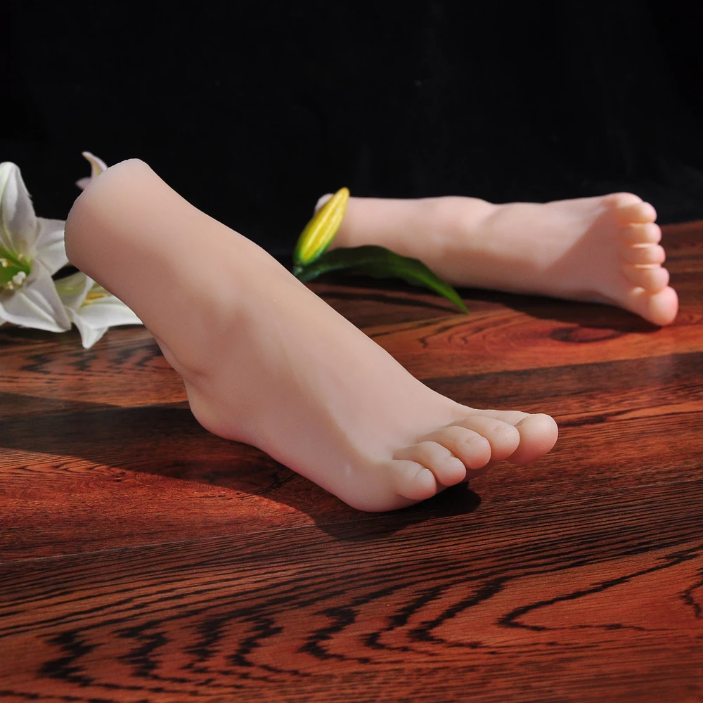 Modeliavimo koja modelis, fotografavimo ekranas rekvizitai pėdų terapijos tapybos mokymo šilko kojinės 0