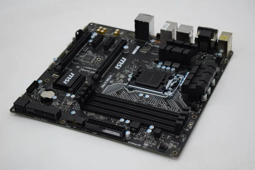 MSI H170M-PRO motininę Už LGA1151 DDR4 M-ATX Žaidimo Lentos Darbalaukio Panaudota 0