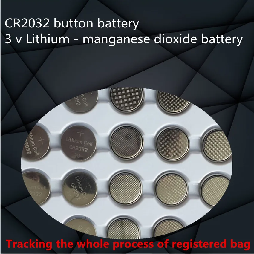 NAUJAS 10VNT/DAUG Aukštos kokybės 3 v CR2032 Ličio - mangano dioksido mygtuką baterija tinka žaislai, elektroniniai produktai 0