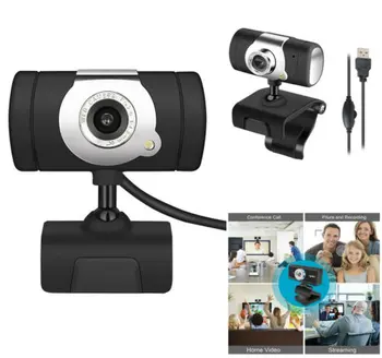 2020 Naujas 12MP USB2.0 720P Webcam Kompiuterių Nešiojamas Automatinis Fokusavimas HD Vaizdo Skambučių Kameros, Kamera Su Triukšmo Mažinimo Mikrofonas 3827