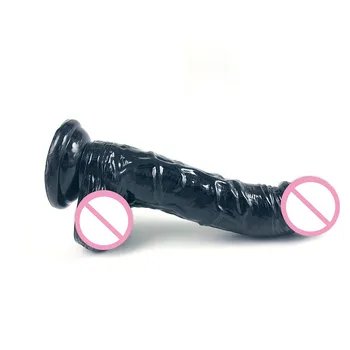 2020Flexible siurbtukas Didelis Dildo Diržo Kamuolius Moterų Masturbacija Realistiškas Penis G-taško Stimuliacija Želė Didžiulis Vibratorių Sekso Žaislai