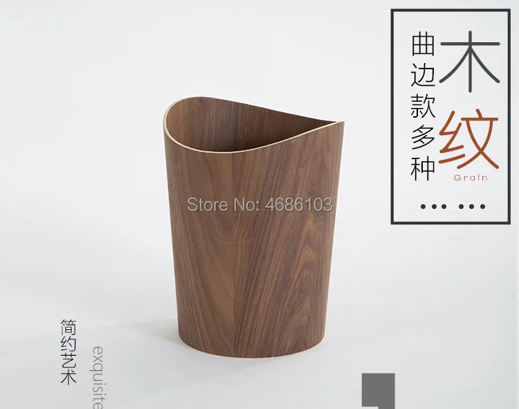 2019 Naujas Japonų Stiliaus Apskrito Kūrybos Šiukšliadėžės Shiatsu šiukšliadėžės virtuvės ir vonios šiukšlių skardinės Kambarį Miegamasis 1