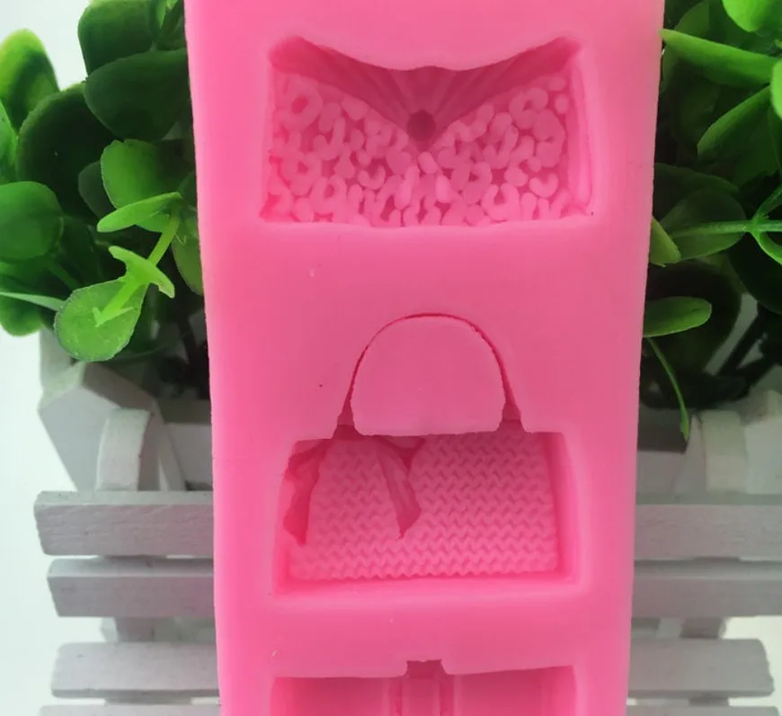 3D Silikono Formos Rankinė krepšys peteliškę Kepimo Formos Saldainiai, Šokolado Liejimo formos 10*5*1.3 cm Slapukas Ledo Tortas dekoravimo Minkštas įrankiai 1