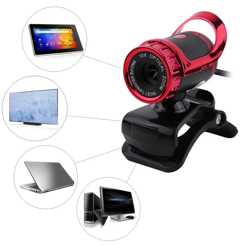 A859 360 Laipsnių 12-Megapikselių USB Kamera Vaizdo Kamera su Built-in Garso Mažinimo Mikrofonas 1