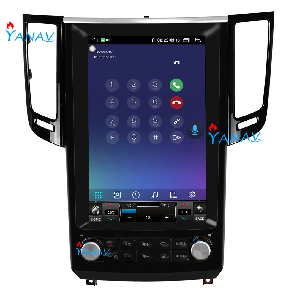 Automagnetolos, GPS multimedijos grotuvo-Infiniti FX35 QX70 2012-2019 Android automobilinis video HD vertikalus ekranas, radijo navigacijos player 1