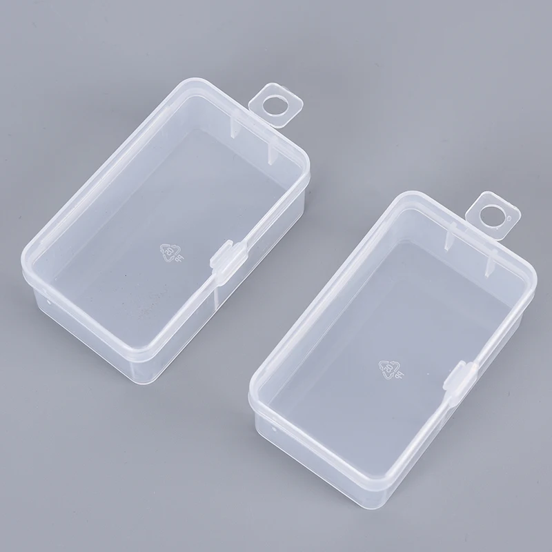 Maža Pakuotė Dėžutė Chip Box Saugojimo Skaidraus Plastiko Mažas Produkto PP Medžiaga Saldainiai monetos Dalykėlių Lauke Didmeninės 1