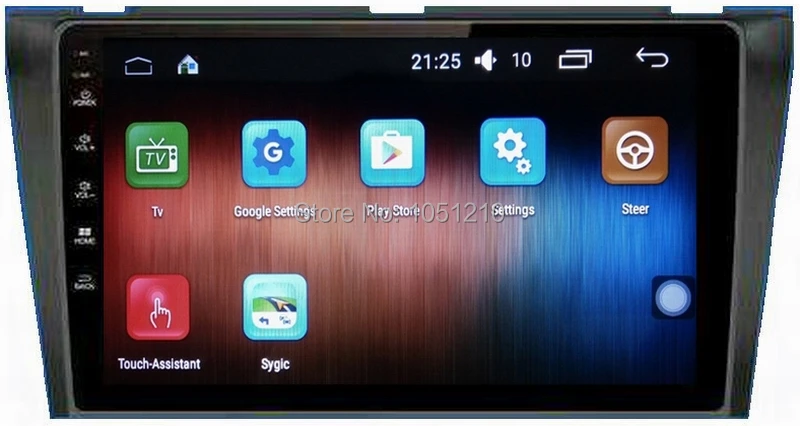 Ouchuangbo automobilio stereo gps navigacija Mazda 3 2007-2009 m. parama 1080P vaizdo grotuvas, WIFI, bluetooth, android OS 6.0 1