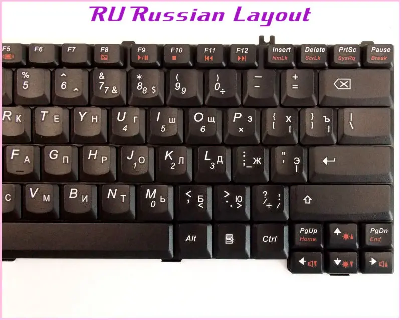 Rusijos RU Išdėstymas Klaviatūra IBM Lenovo Ideapad Y300 Y310 Y330 U330 U330A U330B U330D U330G Laptop/Notebook 1