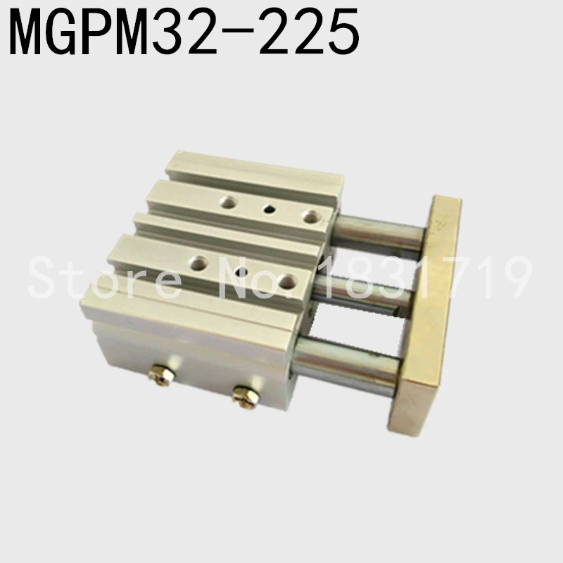 SMC Tipas MGPM32-225 Plonas cilindras su lazdele MGPM 32-225 Trijų ašių tris baras MGPM32*225 Pneumatiniai komponentai MGPM32X225 1