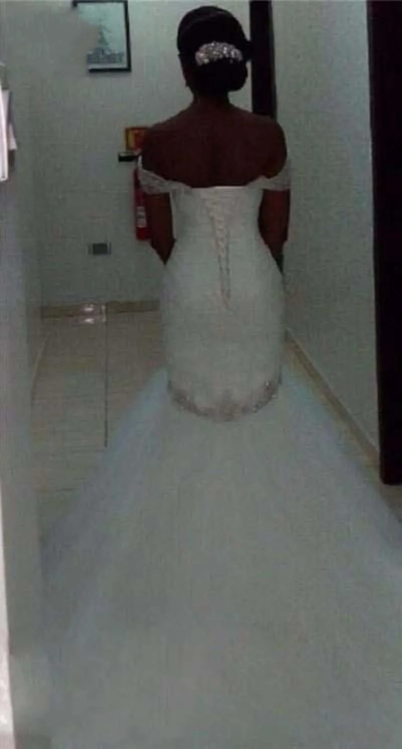 Afrikoje Užsakymą Žavinga Kristalų Duobute Klostyti Vaiskiai Balta Undinė Vestuvių Suknelė 2020 Vestuvių Suknelė Vestuvių Suknelės 2