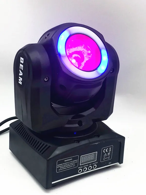 DJ apšvietimo mini judančios galvos, led 60 W šviesos etape led šviesos su 12LED SMD5050 RGB super ryškus LED DJ dmx vietoje šviesos kontrolė 2