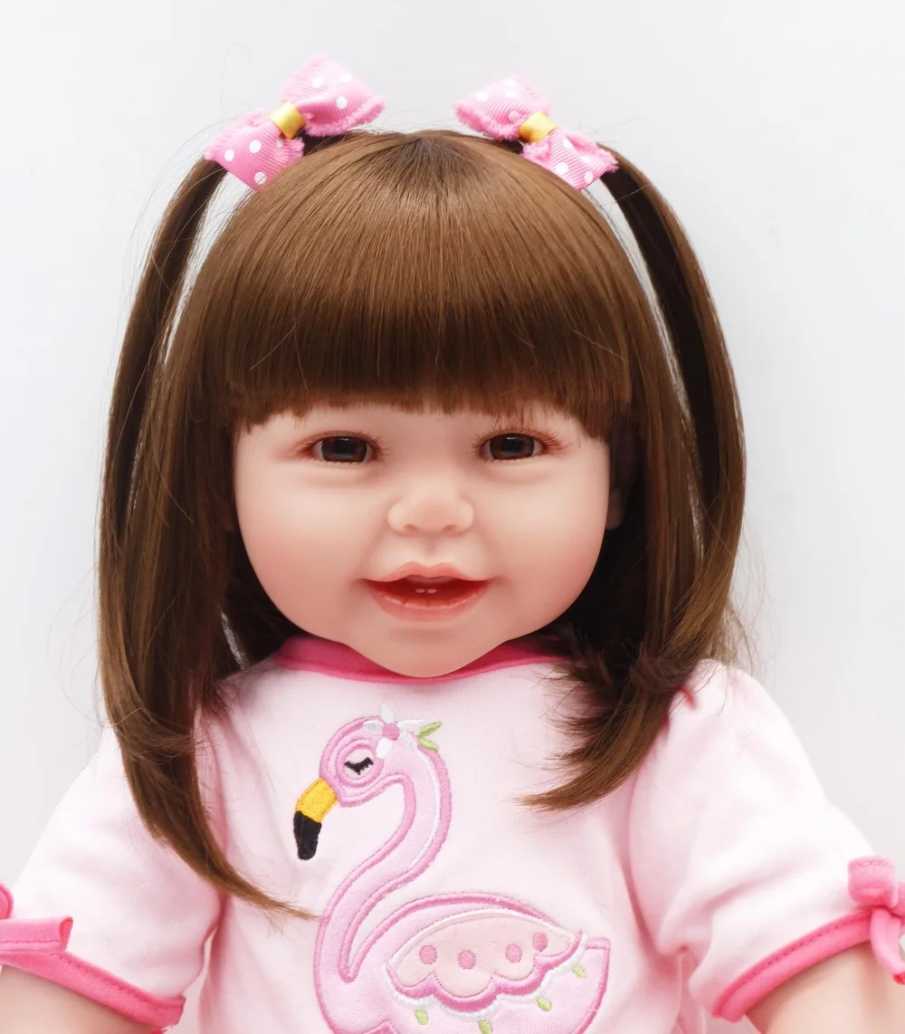 DollMai nauja mergina bebes atgimsta silikono lėlės didelio dydžio 61cm atgimsta kūdikių lėlės, žaislai vaikams, dovana princesė gyvas bonecas 2