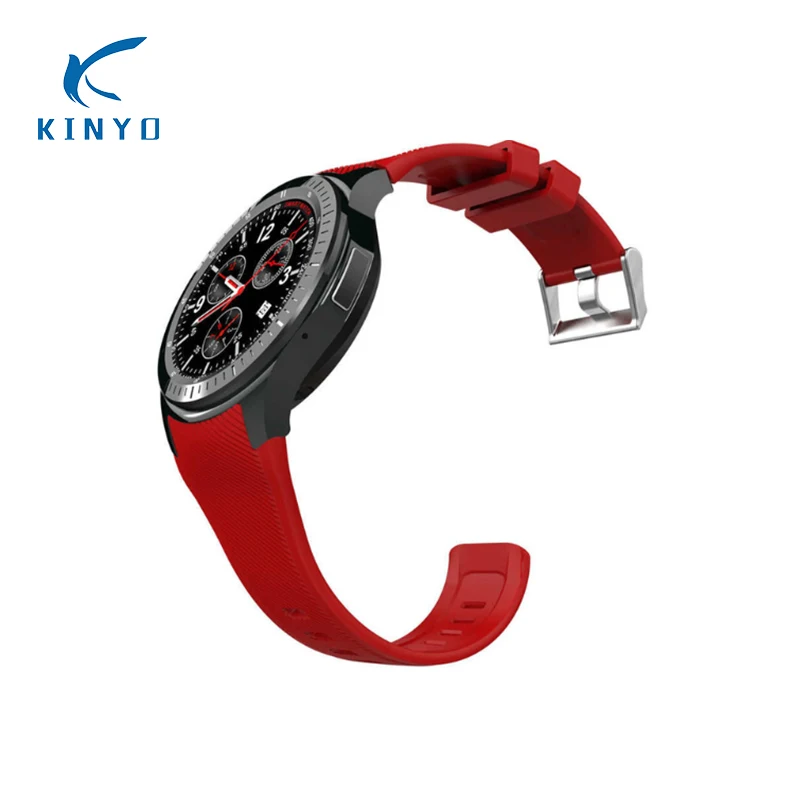 Kinyo Andriod Smartwatch MTK6580 Su GPS SIM Kortelės 3G WI-fi