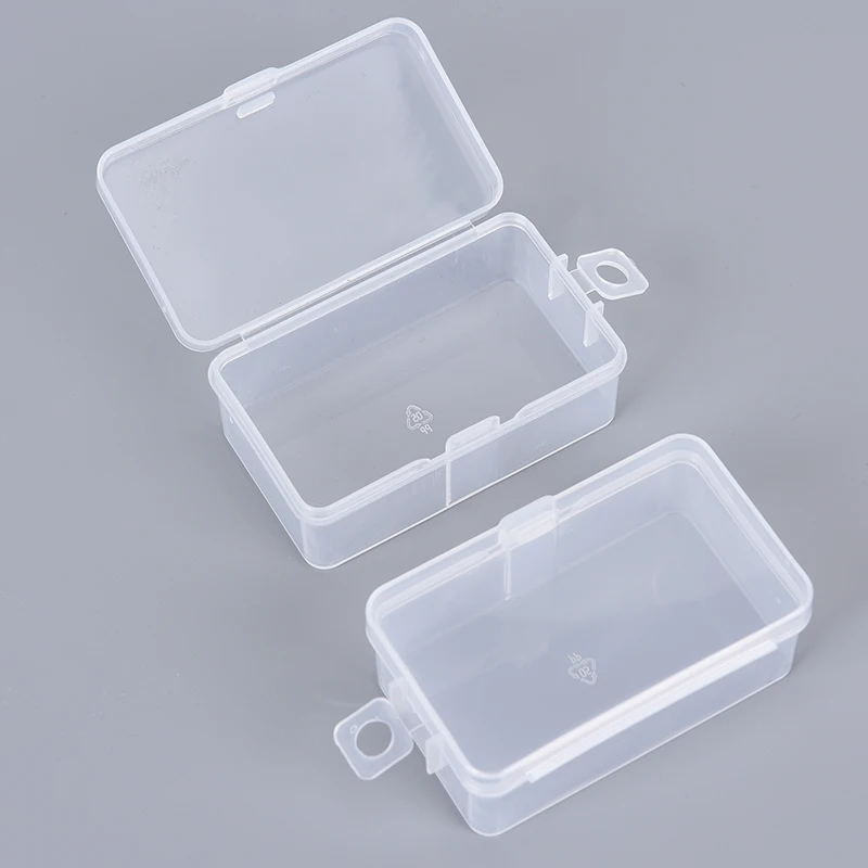 Maža Pakuotė Dėžutė Chip Box Saugojimo Skaidraus Plastiko Mažas Produkto PP Medžiaga Saldainiai monetos Dalykėlių Lauke Didmeninės 2