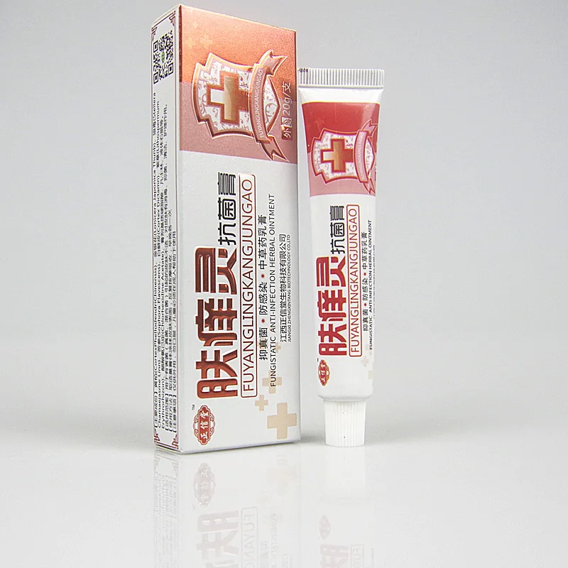 Zhengxintang Fuyangling antibakterinis kremas tinka uodų įkandimams, odos anti-itch grietinėlės 20g 2