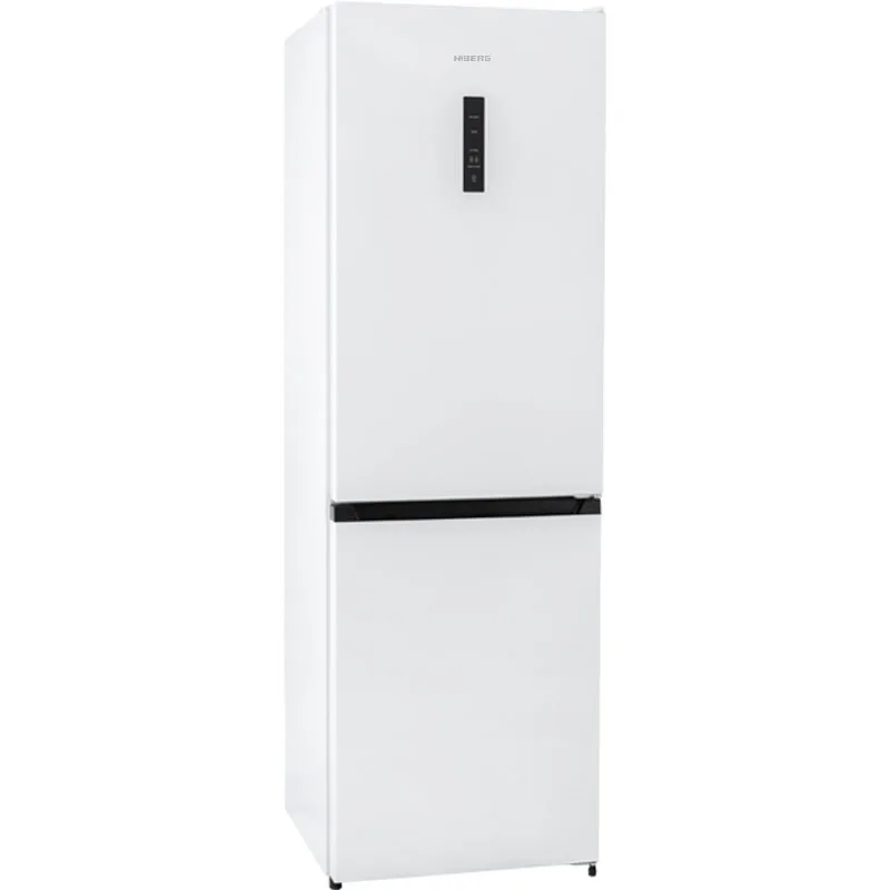Šaldytuvas hiberg rfc-330 d NFW apačioje, šaldiklis nofrost 330L aukštis 186 cm, Klasė A + touch kontrolė, 2 stalčiai 2