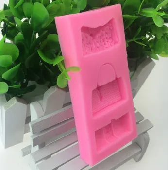 3D Silikono Formos Rankinė krepšys peteliškę Kepimo Formos Saldainiai, Šokolado Liejimo formos 10*5*1.3 cm Slapukas Ledo Tortas dekoravimo Minkštas įrankiai