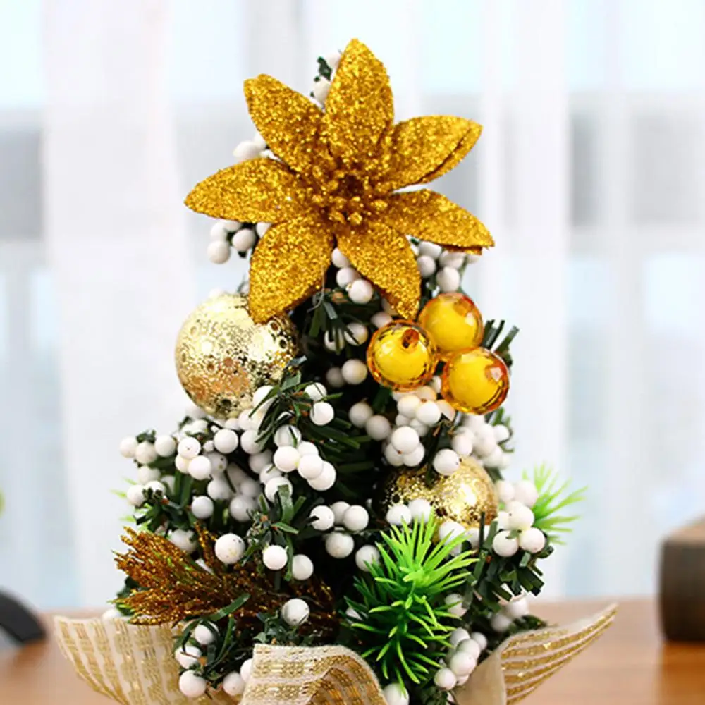 Dirbtinis Stalo Mini Kalėdų Eglutės papuošalus Miniatiūrinių Medžių Festivalis Namų Puošybai vestuves apdaila 3