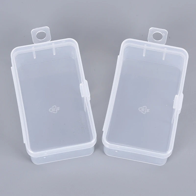 Maža Pakuotė Dėžutė Chip Box Saugojimo Skaidraus Plastiko Mažas Produkto PP Medžiaga Saldainiai monetos Dalykėlių Lauke Didmeninės 3