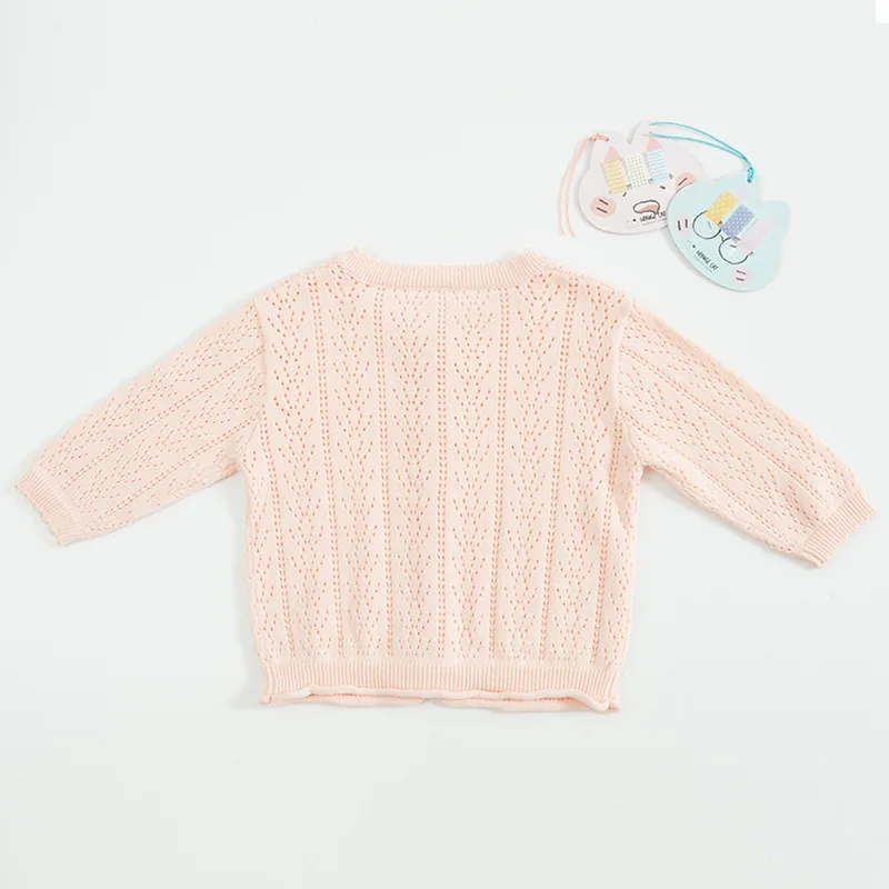 Merginos Megztinis 2019 M. Rudenį, Žiemą Bamblys Kūdikių Mergaičių Cardigan Megztiniai Tuščiaviduriai Iš Megztinių Chidlren Outwear Kailis 3