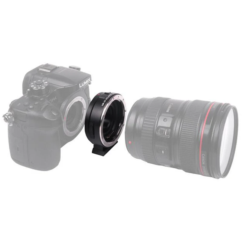 Viltrox EF-M1 AF Automatinis Fokusavimas Exif Metalo Objektyvo Adapteris Canon EF EF-S Objektyvas su M4/3 Fotoaparatas Olympus Panasonic 3