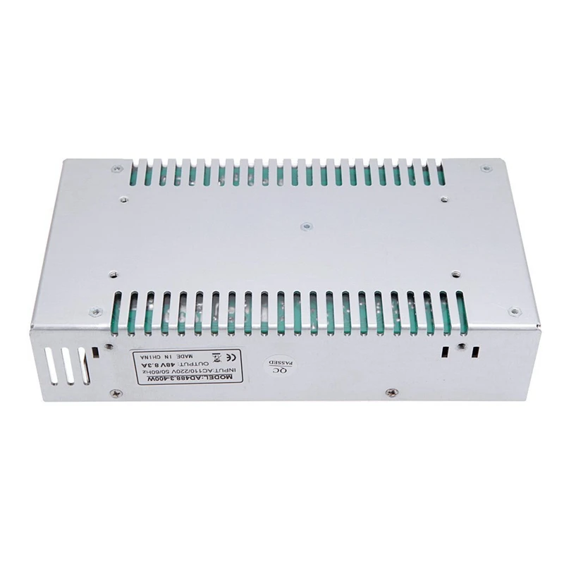 AC 110V / 220V DC 48V 8.3 A 400W įtampos keitiklis perjungti maitinimo LED juostelė 4