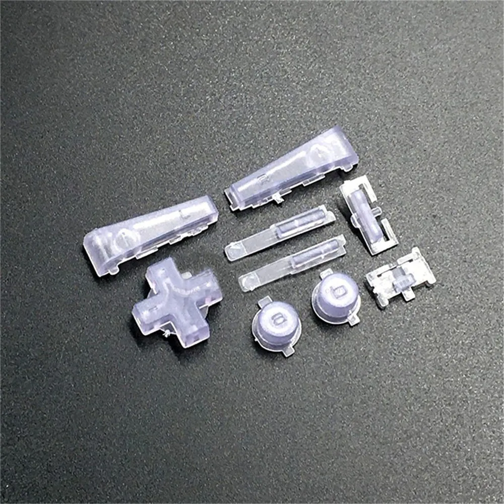 GBM Shell Kairėn, Dešinėn Mygtuką Klaviatūra L R A B D-Pad Nintendo GameBoy Micro Pakeitimo Priedai 4