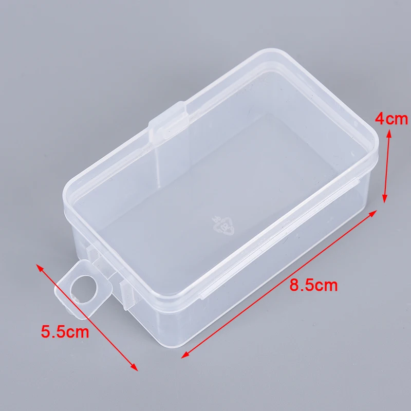 Maža Pakuotė Dėžutė Chip Box Saugojimo Skaidraus Plastiko Mažas Produkto PP Medžiaga Saldainiai monetos Dalykėlių Lauke Didmeninės 4