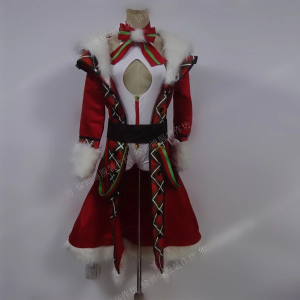 Pagal užsakymą pagaminti leona Gaidel Kovotojai Karalius Cosplays Kalėdų leona Gaidel Cosplay Kostiumų Kalėdų kostiumai 4
