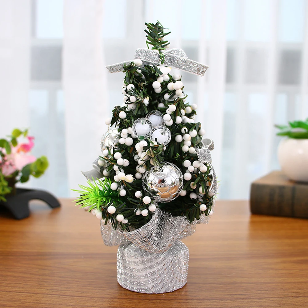 Dirbtinis Stalo Mini Kalėdų Eglutės papuošalus Miniatiūrinių Medžių Festivalis Namų Puošybai vestuves apdaila 5