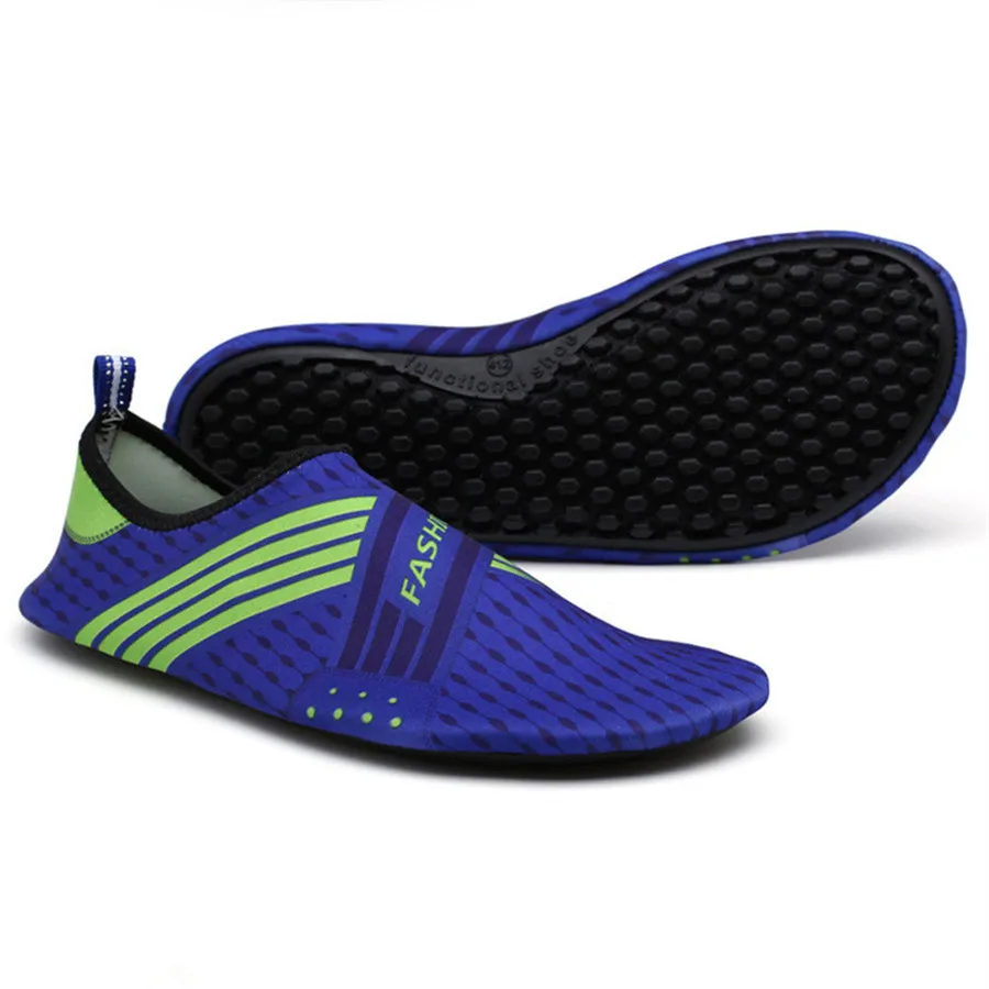 LUCYLEYTE Sporto Treniruoklių tiekėjų batus neslidžiais paplūdimio snorkeling pleistras minkšti batai kierat batus basomis, plaukimo batus 5