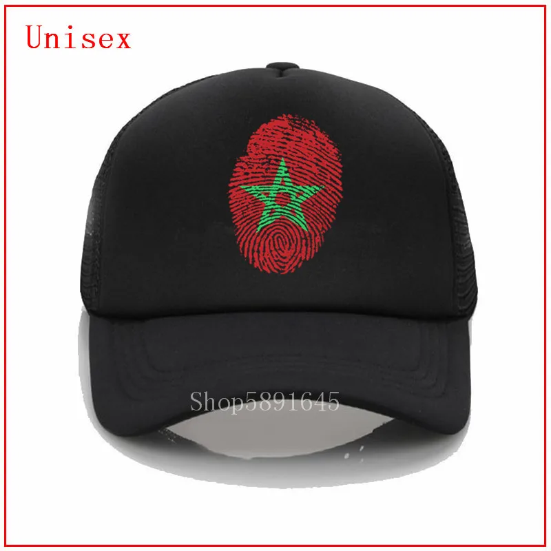 Marokas Vėliavos pirštų Atspaudų Siuvinėjimas Medvilnės Skrybėlę Vyrų, Moterų Beisbolo kepuraitę Hip-Hop Skrybėlių Mados Tėtis, Skrybėlės Vasarinės Medvilnės kepurės 5