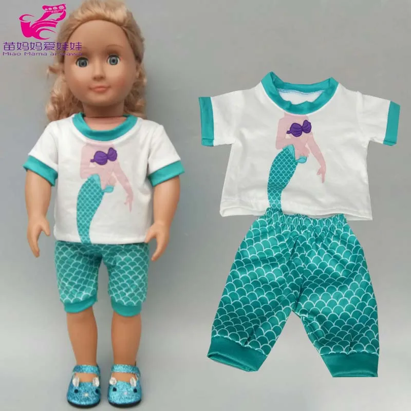 Naujas gimęs kūdikis lėlės užtrauktukas sporto drabužiai 18 colių amerikos lėlės drabužiai kailis 5