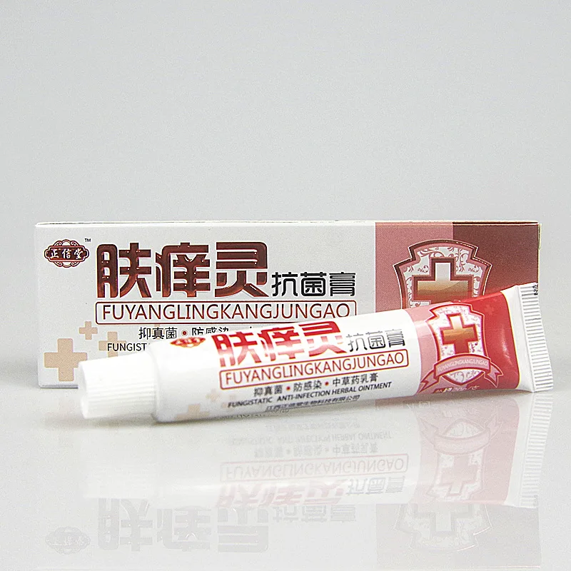 Zhengxintang Fuyangling antibakterinis kremas tinka uodų įkandimams, odos anti-itch grietinėlės 20g 5