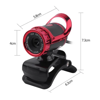 A859 360 Laipsnių 12-Megapikselių USB Kamera Vaizdo Kamera su Built-in Garso Mažinimo Mikrofonas