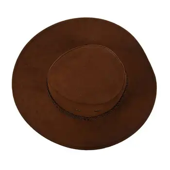 ASDS-Naujas Kaubojus Bžūp Suede Išvaizdą Laukinių Vakarų Išgalvotas Cowgirl Unisex Skrybėlę