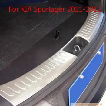 Aukštos kokybės nerūdijančio plieno Galinis bamperis Raštas Palangės Už KIA Sportager 2011-2012 m. 4350
