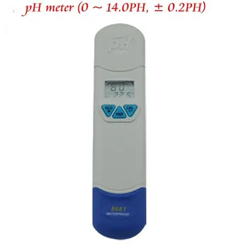 AZ8681 Vandeniui Pen Skaitmeninis PH-Metras Temperatūros Testeris Aquarists Elektroninis Vandens Kokybės Analizatorius PH Testeris 4034