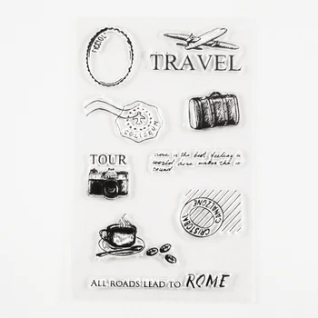 Derliaus kelionės kelionių ženklai pašto pašto leidinys scrapbooking antspaudų keliautojas notepad dekoratyvinis antspaudai 35309