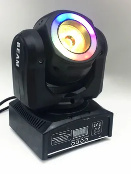 DJ apšvietimo mini judančios galvos, led 60 W šviesos etape led šviesos su 12LED SMD5050 RGB super ryškus LED DJ dmx vietoje šviesos kontrolė