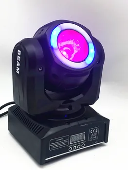 DJ apšvietimo mini judančios galvos, led 60 W šviesos etape led šviesos su 12LED SMD5050 RGB super ryškus LED DJ dmx vietoje šviesos kontrolė