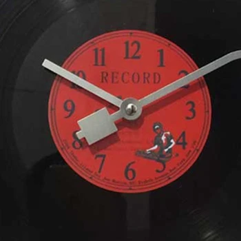 Europos Nostalgišką Retro Ultra-Quiet Laikrodis Vinilo Įrašas Asmenybės Sieninis Laikrodis Kavinė Baras Dekoratyvinis Sieninis Laikrodis 7899