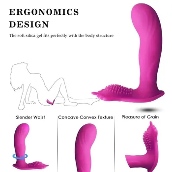 G-SPOT Nešiojami Nuotolinio Valdymo Vibratoriai Klitorio Stimuliatorius Masturbacija Vibracijos Vibratorių Sekso Žaislai Moteris Suaugusiems