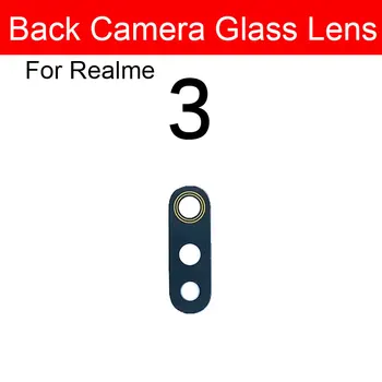 Galinio vaizdo Kamera Stiklo Lęšis Kolega Realme 1 2 3 5S 5 6 7i X50 Pro 48 68MP Atgal Pagrindinė Kamera, Stiklinis Lęšis Su aplinkosaugos ¾enklelis Juostos Pakeitimo 5332